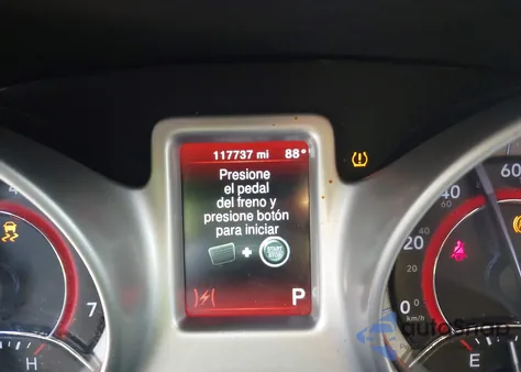 2017 Dodge Journey Sxt z USA, uszkodzony, nr VIN 3C4PDCBGXHT514628